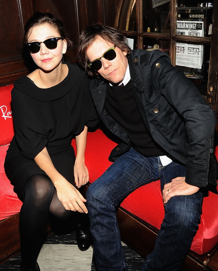 LUXOTTICA GROUP MAGGIE GYLLENHAAL AND KEVIN BACON